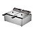 Fritadeira Industrial Elétrica Metalcubas Frce-10 10l 220v - Imagem 1