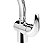 Torneira de Cozinha Monocomando Allure 2257 C71 Lorenzetti - Imagem 3