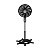 Ventilador Oscilante Coluna Turbo 10P C/Controle 40cm Preto Bivolt - Imagem 3