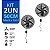 Kit 2 Ventilador de Parede Oscilante Monta Fácil 50cm Preto 6P 220V Premium Ventisol - Imagem 1