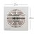 Exaustor Banheiro Ventisol Exb 150mm 127V Mx Premium - Imagem 4
