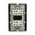 Conjunto 4x2 Interruptor 4 Teclas Paralelo Sleek Margirius Preto - Imagem 3