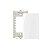 6 Conjuntos Placa 4x2 Cega c/Suporte Branco Sleek Margirius - Imagem 3