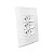 Conjunto 4x2 Com 3 Tomadas Fêmeas 10A Branco Sleek Margirius - Imagem 2