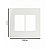 Conjunto 4x4 Interruptor 12 Teclas Paralelo Sleek Margirius - Imagem 3