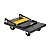 Carrinho Plataforma 300 Kg Dobrável Vonder Amarelo E Preto - Imagem 3