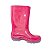 Bota Infantil Impermeável Pink Galocha Pvc Borracha Calfor - Imagem 1
