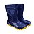 BOTA INFANTIL IMPERMEAVEL AZUL AMARELA GALOCHA PVC BORRACHA CALFOR AZUL E AMARELO - Imagem 6