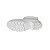 BOTA FLEX BORRACHA PVC STIVALETTO BRANCA CANO CURTO IMPERMEAVEL CALFOR BRANCA - Imagem 3