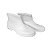 BOTA FLEX BORRACHA PVC STIVALETTO BRANCA CANO CURTO IMPERMEAVEL CALFOR BRANCA - Imagem 5