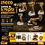 Kit Ingco 20V Brushless 5 Peças Parafusadeira Impacto Esmerilhadeira Martelete 2 Baterias Maleta Profissional - Imagem 4