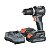 Kit Parafusadeira Furadeira Impacto Brushless 20V 2 Baterias Âncora Tools - Imagem 1