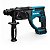 Martelete Perfurador Rompedor C/Bateria 3Ah 18V DHR202Z LXT Makita - Imagem 5