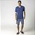 Pijama Masculino Curto Listrado Azul Atalaia - Imagem 2