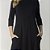 Vestido Sportwear Preto com Bolso - Imagem 2