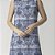 Camisola Longa Regata Azul Paisley - Imagem 2