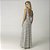 Vestido Sportwear Listrado Balance Preto - Imagem 3