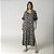 Kaftan Feminino Longo Chumbo Turtle - Imagem 1