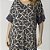 Kaftan Feminino Longo Chumbo Turtle - Imagem 2