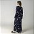 Kaftan Feminino Longo Meteorito Marinho com Bolso - Imagem 3