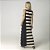 Kaftan Feminino Longo Regata Urban Stripe - Imagem 3