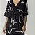 Kaftan Feminino Longo Modernique Preto - Imagem 2