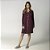 Camisão Feminino Curto Aberto Bordô - Imagem 2