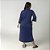Camisola Midi Plus Size Marinho com Renda - Imagem 3