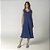 Camisola Midi Regata Azul Atalaia com Renda - Imagem 1