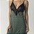 Camisola Curta de Alça Étnico Verde com Renda - Imagem 3