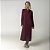 Robe de Zíper Feminino Longo Microsoft Bordô - Imagem 1