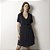Robe Feminino Curto Preto - Imagem 1