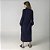 Robe de Zíper Feminino Longo Plush Marinho - Imagem 3