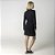 Robe Feminino Curto Tricot Preto com Renda - Imagem 4