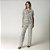 Conjunto Feminino Sportwear Listrado Balance Preto - Imagem 1