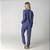 Pijama Feminino Longo Charlotte Azul - Imagem 3