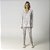 Pijama Feminino Longo Aberto Cashemere Grey - Imagem 2