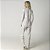 Pijama Feminino Longo Aberto Cashemere Grey - Imagem 5