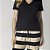 Pijama Feminino Manga Curta Urban Stripe - Imagem 2