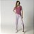 Pijama Feminino Manga Curta Stripe Mix - Imagem 1
