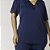 Pijama Feminino Capri Plus Size Marinho com Renda - Imagem 2