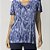Pijama Feminino Capri Azul Organique - Imagem 2
