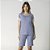 Bermudoll Feminino Azul Tie - Imagem 1