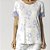 Bermudoll Feminino Branco Blosson Blue - Imagem 3