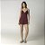 Short Doll de Alça Vinho com Renda - Imagem 3