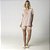 Pijama Feminino Curto Rosa Suave com Renda - Imagem 2