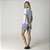 Pijama Feminino Curto Azul Paisley - Imagem 4
