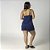 Short Doll de Alça Plus Size Marinho com Renda - Imagem 4