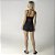 Short Doll de Alça Tricot Preto com Renda - Imagem 4