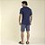 Pijama Masculino Curto Poliamida Gravataria Marinho - Imagem 4